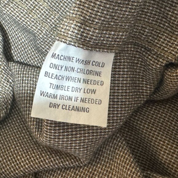 Corporate Casual Button-Down Shirt, 100% Cotton, Brown, Men's XXL - Picture 16 of 16